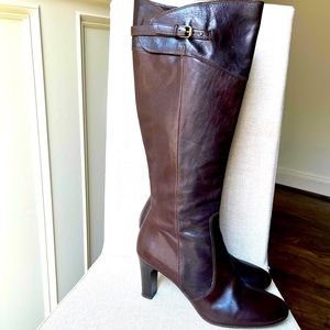 J. Crew Leather Boots Brown (size 9)